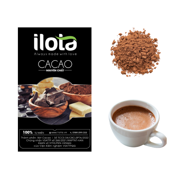 BỘT CACAO NGUYÊN CHẤT (500G)