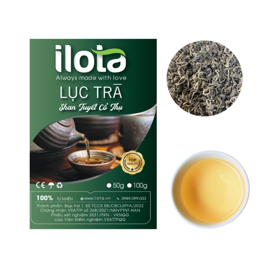 Lục Trà Shan Tuyết Cổ Thụ (50gr)