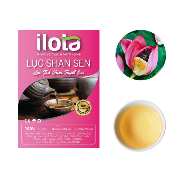 Lục Trà Shan Sen Sấy Lạnh (3 Bông)
