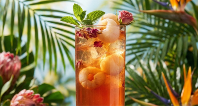 Trà sữa Oolong nhài phân tầng đẹp mắt