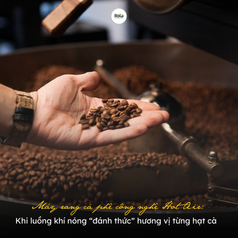 may-rang-ca-phe-cong-nghe-hot-air-khi-nong