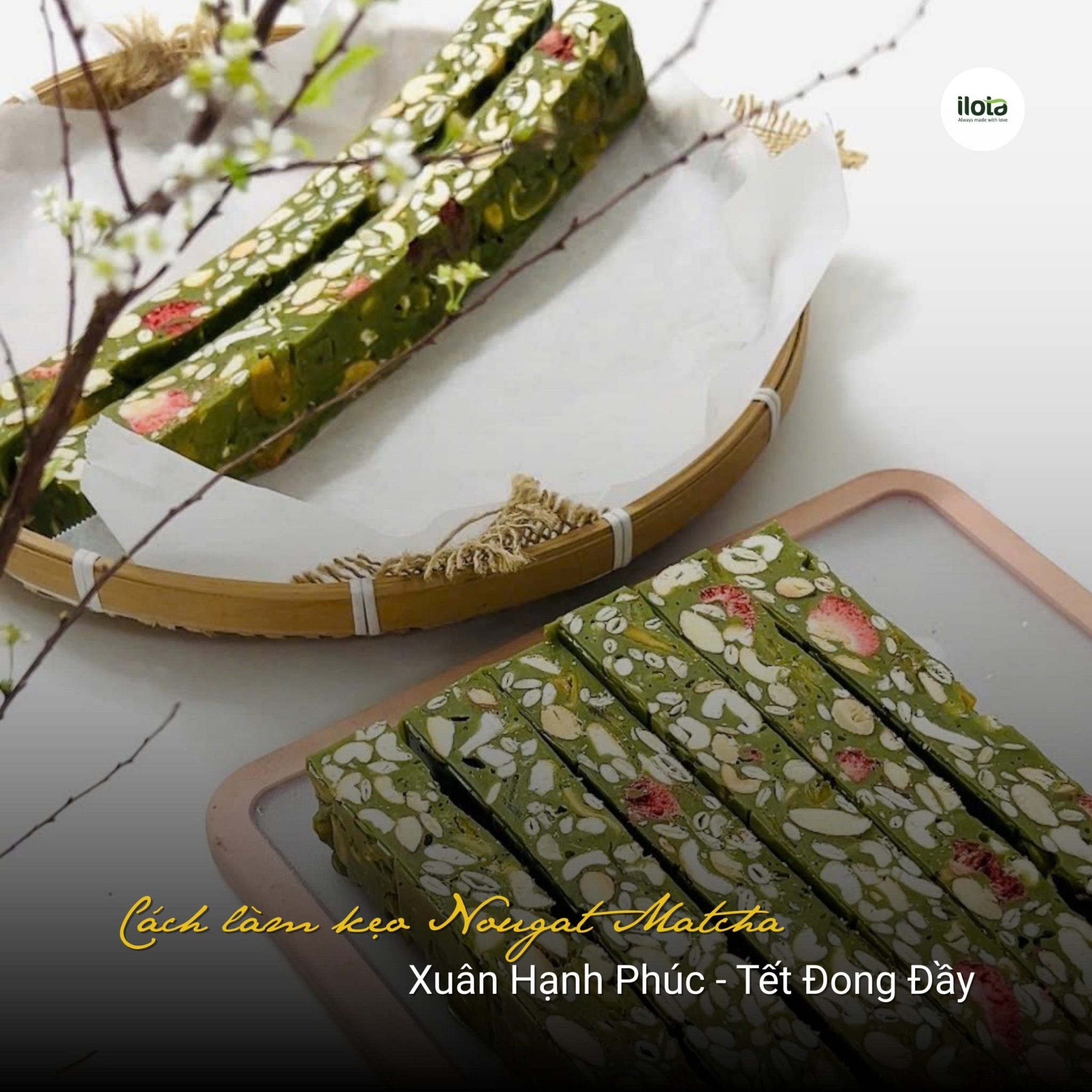cach-lam-keo-nougat-matcha