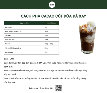 cach-pha-che-cacao-cot-dua-da-xay