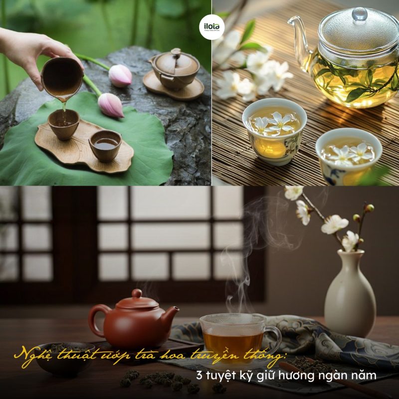 nghe-thuat-uop-tra-hoa-truyen-thong