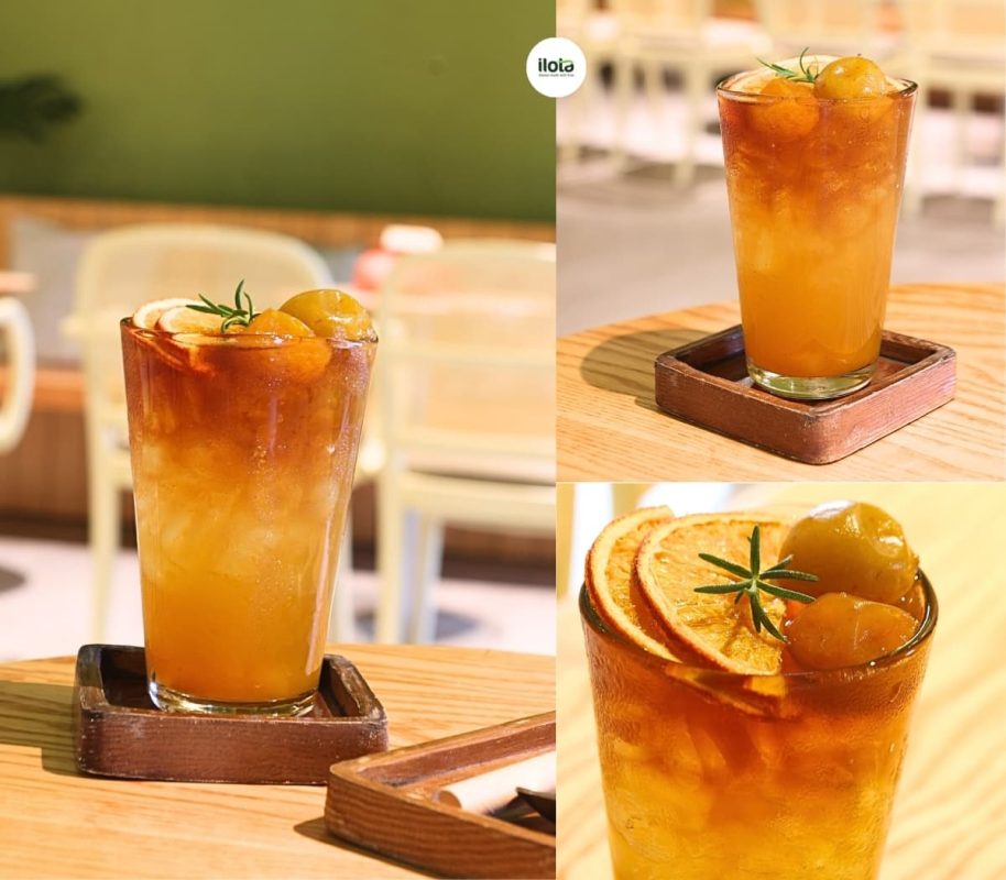 cách pha ColdBrew Trà Mơ