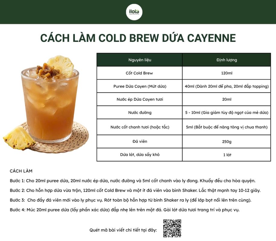 cach-pha-cold-brew-dua-cayenne-giai-nhiet-doc-dao